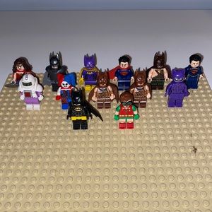 Lego Dc minifigures
